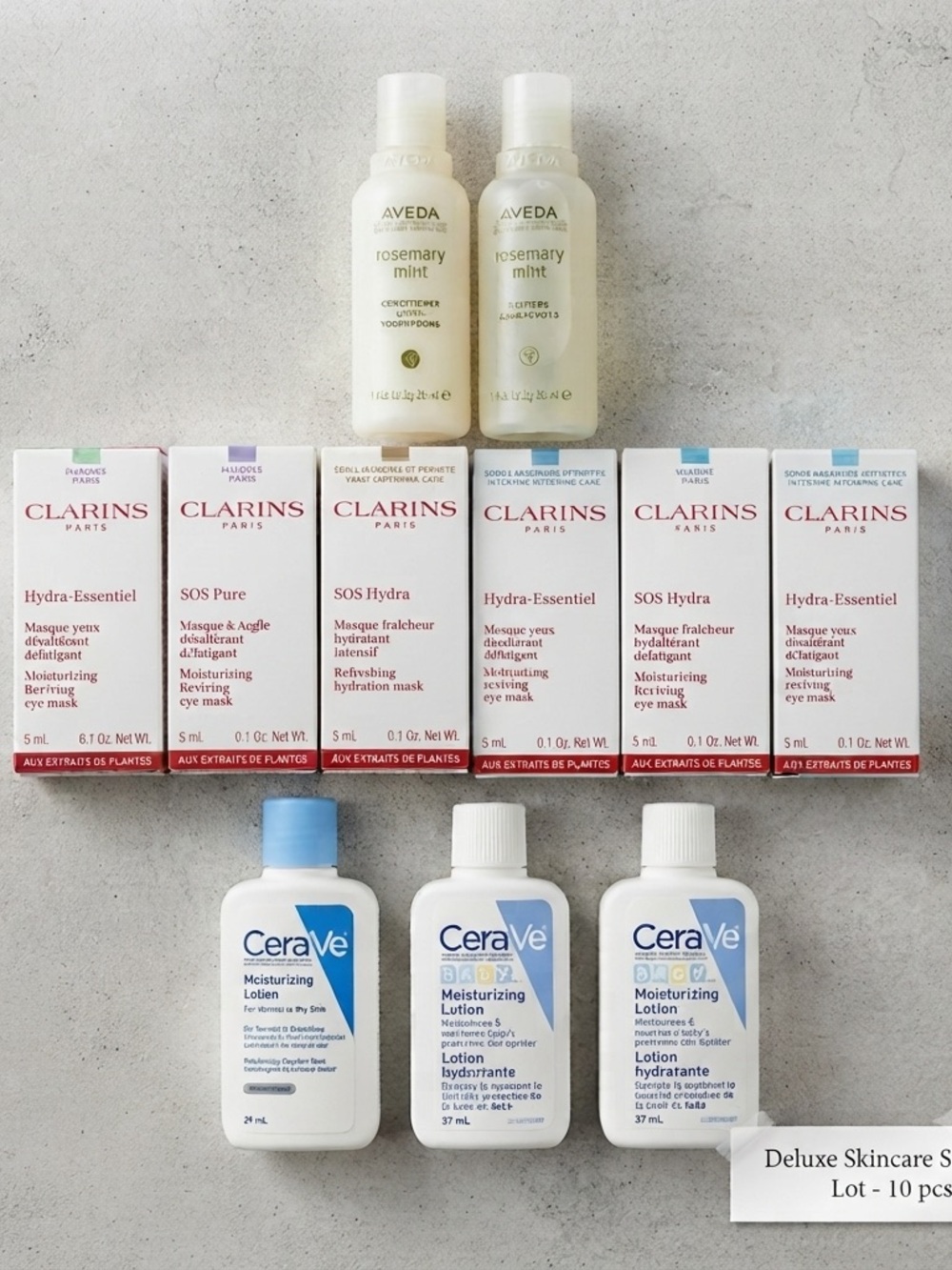 Aveda CeraVe CeraVe Kids and Clarins Product Mini Travel Size